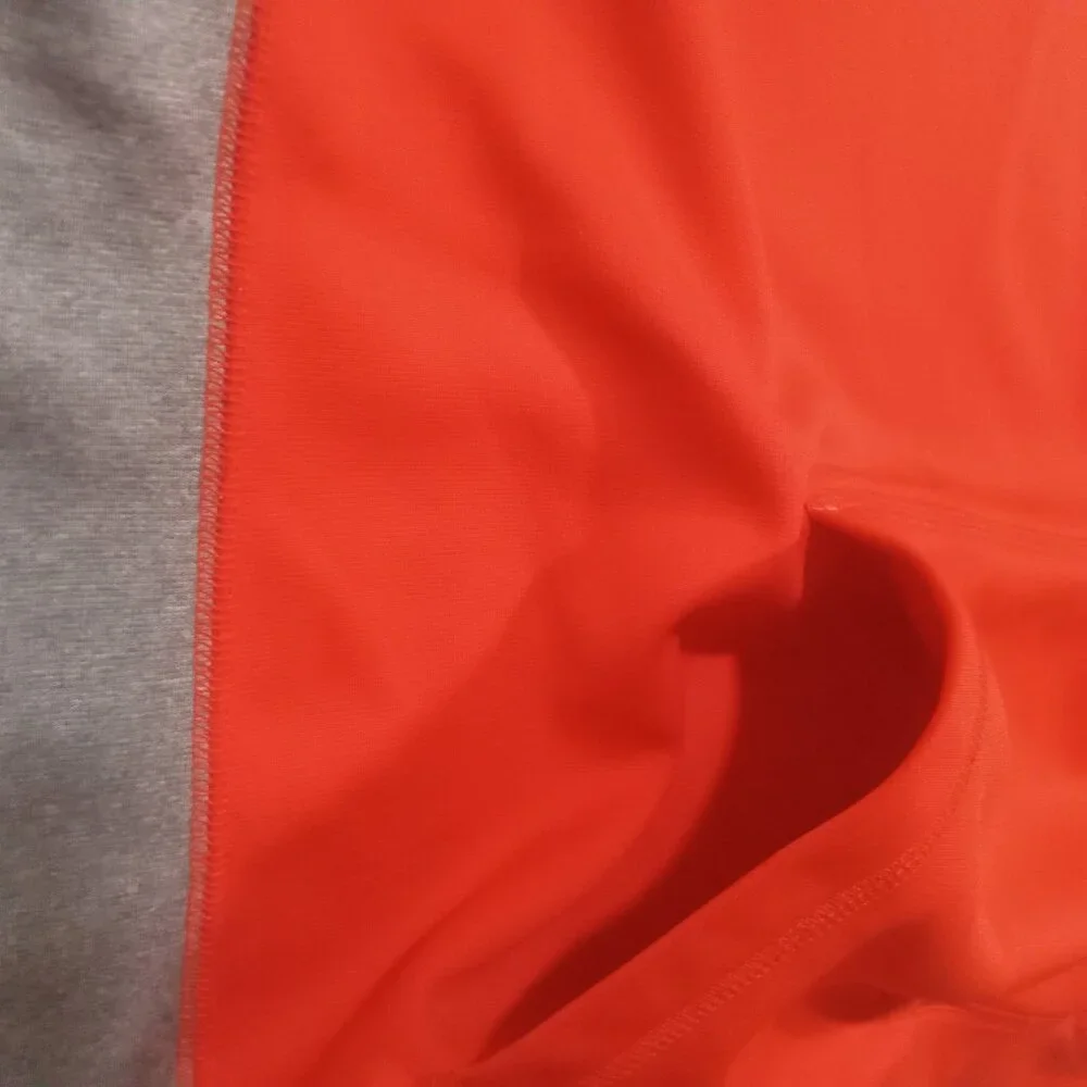 Nike Hoodie Men Size L Therma Fit Pullover Kangaroo Pocket Orange 465784-891